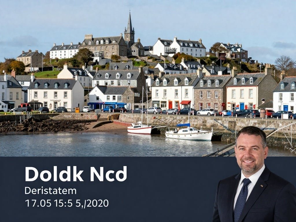 Kirkcaldy coastal town and waterfront