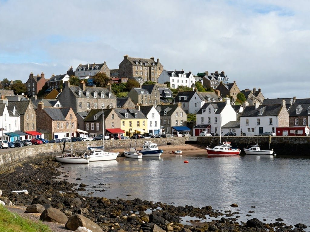 Paisley town center and residential areas