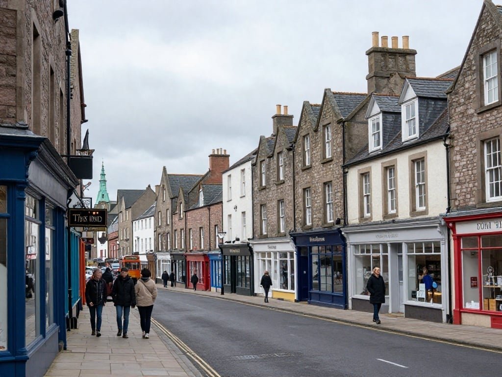 Perth historic town center